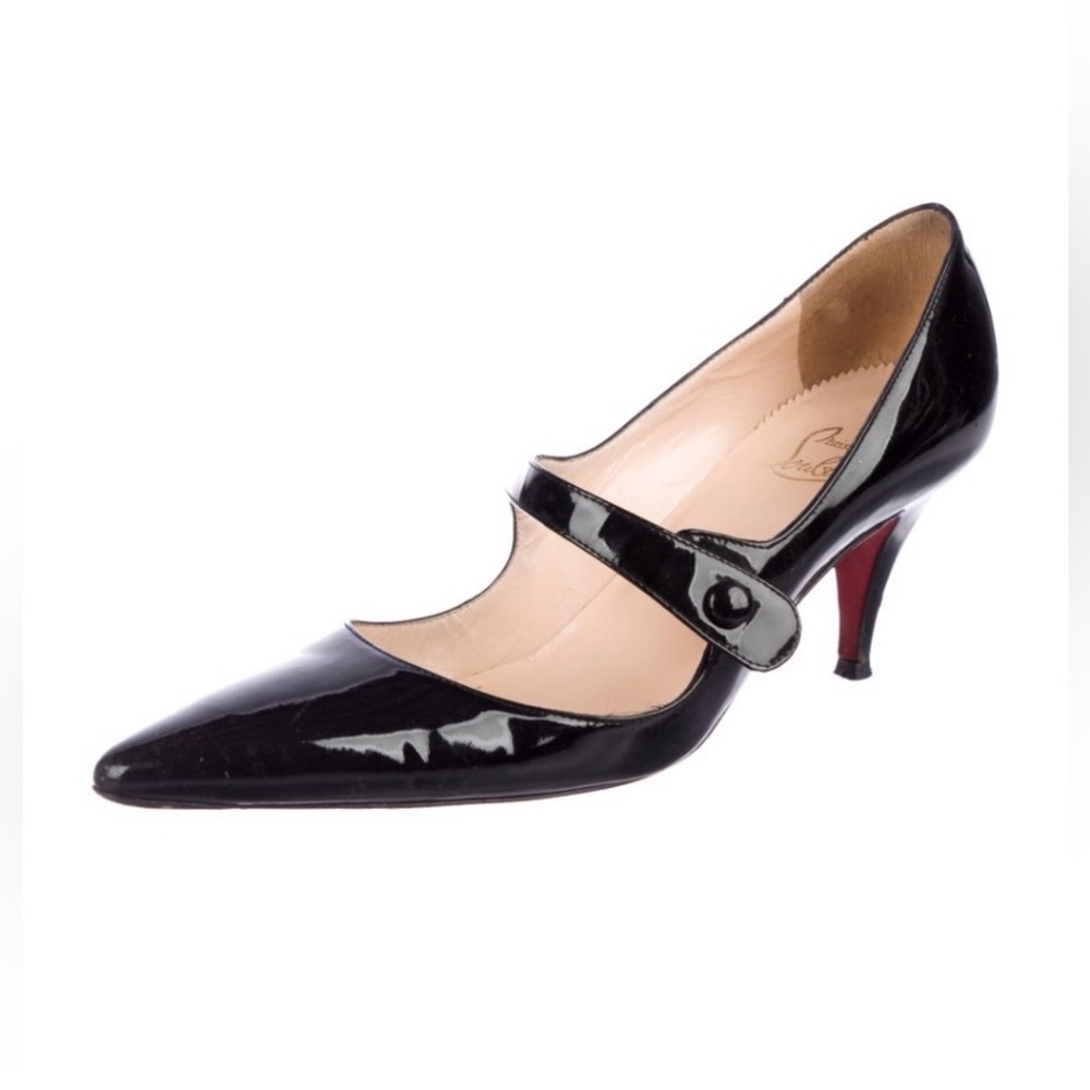 Christian Louboutin Patent Leather Mary Jane pumps